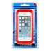 Practical Waterproof Hybrid PC and TPU Case for iPhone 5 iPhone 5S - Red