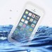 Practical Waterproof Hybrid PC and TPU Case for iPhone 5 iPhone 5S - White