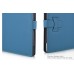 Premium Designer Style Folio Leather Case For iPad 2 / 3 / 4 - Blue