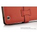 Premium Designer Style Folio Leather Case For iPad 2 / 3 / 4 - Orange