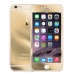 Premium Electroplated Tempered Front and Back Glass Screen Protector Guard for iPhone 6 4.7 inch - Gold