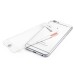 Premium Electroplated Tempered Front and Back Glass Screen Protector Guard for iPhone 6 4.7 inch - Silver