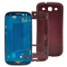 Premium Full Set Housing Replacement Parts For Samsung Galaxy S3 i9300 - Red