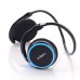 Premium Stereo Bluetooth Headset For iPhone iPad Samsung BlackBerry - Black / Blue