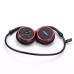 Premium Stereo Bluetooth Headset For iPhone iPad Samsung BlackBerry - Black / Red