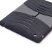 Protective Detachable Silicone And Plastic Hard Case With Stand For iPad 2 / 3 / 4 - Black