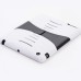 Protective Detachable Silicone And Plastic Hard Case With Stand For iPad 2 / 3 / 4 - White