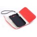 Pyramid Rivet Ornament Zipper Magnetic Folio Leather Wallet Flip Case Cover With Card Slot Holder For Samsung Galaxy S3 I9300 I9305