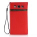 Pyramid Rivet Ornament Zipper Magnetic Folio Leather Wallet Flip Case Cover With Card Slot Holder For Samsung Galaxy S3 I9300 I9305