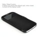 Quality S View Mouse Grain Leather Wake Sleep Flip Case For Samsung Galaxy S4 i9500 - Black