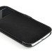 Quality S View Mouse Grain Leather Wake Sleep Flip Case For Samsung Galaxy S4 i9500 - Black