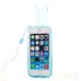 Rabbit TPU Bumper Case with Strap for iPhone 5 iPhone 5S - Light Blue