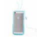 Rabbit TPU Bumper Case with Strap for iPhone 5 iPhone 5S - Light Blue