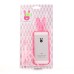 Rabbit TPU Bumper Case with Strap for iPhone 5 iPhone 5S - Pink