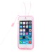 Rabbit TPU Bumper Case with Strap for iPhone 5 iPhone 5S - Pink