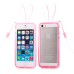 Rabbit TPU Bumper Case with Strap for iPhone 5 iPhone 5S - Pink