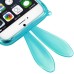 Rabbit TPU Bumper Case with Strap for iPhone 6 4.7 inch - Light Blue