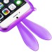 Rabbit TPU Bumper Case with Strap for iPhone 6 4.7 inch - Purple