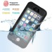 Redpepper Water/Dirt/Shock Proof Waterproof Finger Function ID Touch Back Cover Case for iPhone 5/5S - Black