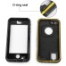 Redpepper Water/Dirt/Shock Proof Waterproof Finger Function ID Touch Back Cover Case for iPhone 5/5S - Black