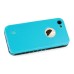 Redpepper Water/Dirt/Shock Proof Waterproof Finger Function ID Touch Back Cover Case for iPhone 5/5S - Light Blue