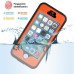 Redpepper Water/Dirt/Shock Proof Waterproof Finger Function ID Touch Back Cover Case for iPhone 5/5S - Orange