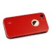 Redpepper Water/Dirt/Shock Proof Waterproof Finger Function ID Touch Back Cover Case for iPhone 5/5S - Red