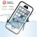 Redpepper Water/Dirt/Shock Proof Waterproof Finger Function ID Touch Back Cover Case for iPhone 5/5S - White