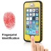 Redpepper Water/Dirt/Shock Proof Waterproof Finger Function ID Touch Back Cover Case for iPhone 5/5S - Yellow