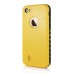 Redpepper Water/Dirt/Shock Proof Waterproof Finger Function ID Touch Back Cover Case for iPhone 5/5S - Yellow