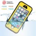 Redpepper Water/Dirt/Shock Proof Waterproof Finger Function ID Touch Back Cover Case for iPhone 5/5S - Yellow