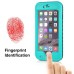 Redpepper Water/Dirt/Shock Proof Waterproof Finger Function ID Touch Back Cover Case with Stand for iPhone 6 / 6s 4.7 inch - Light Blue