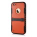 Redpepper Water/Dirt/Shock Proof Waterproof Finger Function ID Touch Back Cover Case with Stand for iPhone 6 / 6s 4.7 inch - Orange