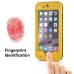 Redpepper Water/Dirt/Shock Proof Waterproof Finger Function ID Touch Back Cover Case with Stand for iPhone 6 / 6s 4.7 inch - Yellow