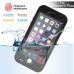 Redpepper Water/Dirt/Shock Proof Waterproof Finger Function ID Touch Back Cover Case with Stand for iPhone 6 Plus iPhone 6s Plus - Black