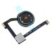 Replacement Part Home Button Assembly with Flex Cable Ribbon For iPad Air 2 (iPad 6) - Gold