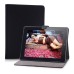 Retro Ancient Style Leather Magnetic Folio Wallet Case For iPad 2 / 3 / 4 - Black