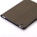 Retro Ancient Style Leather Magnetic Folio Wallet Case For iPad 2 / 3 / 4 - Dark Brown