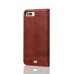 Retro Crazy Horse Leather Case Cover with Card Slot for iPhone 7 Plus - Brown