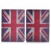 Retro Fashion Union Jack Pattern Folio Hybrid Leather Flip Stand Case Cover With Wake Sleep For iPad Air (iPad 5)