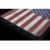 Retro Flag Of The United States Design Folio Stand Leather Case For iPad 2 / 3 / 4