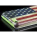 Retro Flag Of USA Pattern Snap-On PC Hard Case Cover For iPhone 5C