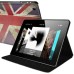 Retro UK Flag Design Folio Stand Leather Case For iPad 2 / 3 / 4