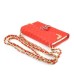 Rhinestone Magnetic Snap PU Leather Folio Case With Card Slots And Straps For iPhone 6 Plus - Red