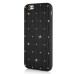 Rhinestone Soft Silicone Case Cover for iPhone 6 4.7 inch - Black