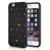 Rhinestone Soft Silicone Case Cover for iPhone 6 4.7 inch - Black