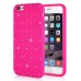 Rhinestone Soft Silicone Case Cover for iPhone 6 4.7 inch - Magenta