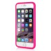 Rhinestone Soft Silicone Case Cover for iPhone 6 4.7 inch - Magenta