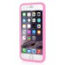 Rhinestone Soft Silicone Case Cover for iPhone 6 4.7 inch - Pink