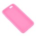 Rhinestone Soft Silicone Case Cover for iPhone 6 4.7 inch - Pink